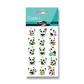 Maildor 3D-Cookie-Panda-Aufkleber